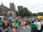 Salford Teachers Strike 